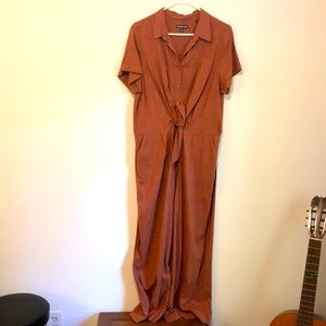 Toad&Co Jumpsuit Burnt Orange Large